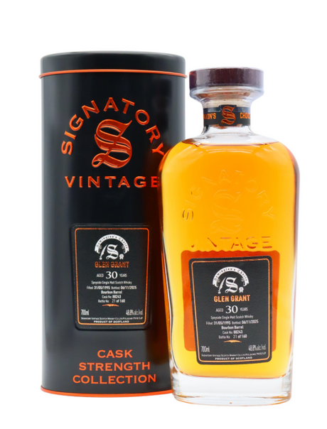 Glen Grant Signatory Vintage Symington's Choice Single Cask #88243 30 Year Old 1995 Single Malt Scotch Whisky | 700ML at CaskCartel.com