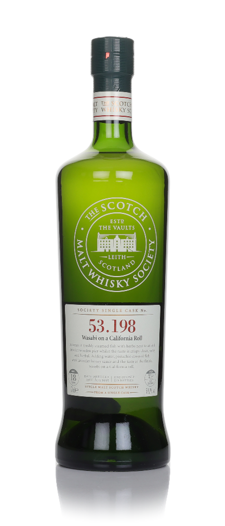 Caol Ila 18 Year Old 1995 Cask #53.198 - (The Scotch Malt Whisky Society) Single Malt Scotch Whisky | 700ML at CaskCartel.com