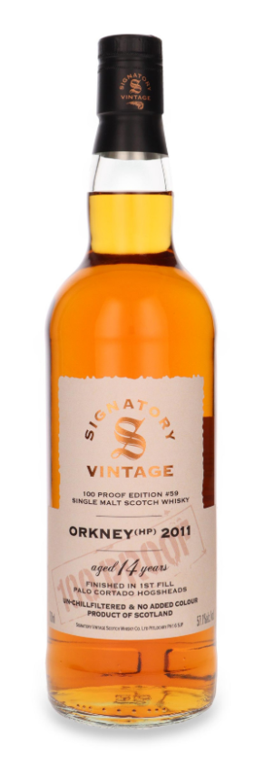 Orkney 14 Year Old 100 Proof Edition #59 Signatory Vintage Single Malt Scotch Whisky | 700ML at CaskCartel.com