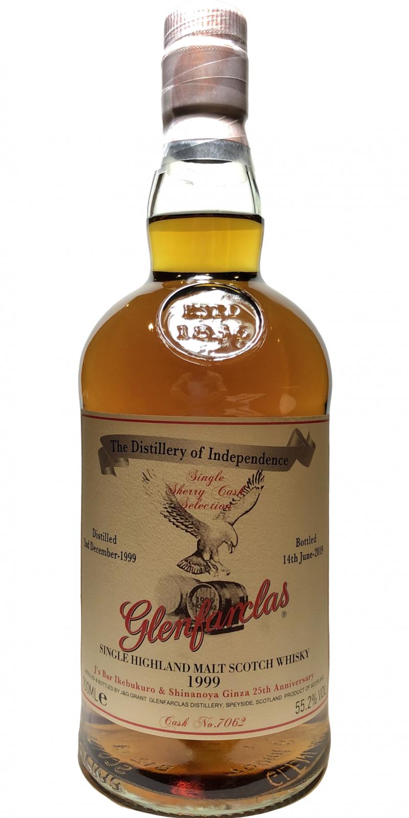 Glenfarclas 1999 Shinanoya 2019 Release (Cask #7062) Single Malt Scotch Whisky | 700ML at CaskCartel.com