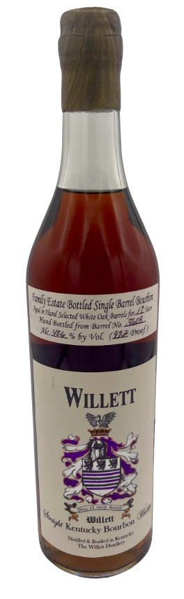 Willett Family Estate Single Barrel 17 Year Old #3608 Straight Bourbon Whiskey at CaskCartel.com
