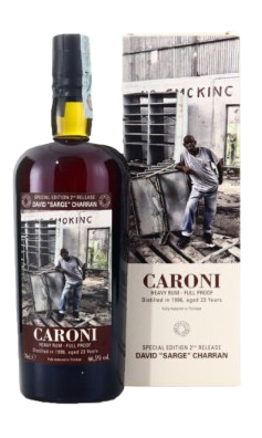 Caroni Employees Special Edition 2nd Release David Sarge Charran 1996 23 Year Old Heavy Rum | 700ML at CaskCartel.com