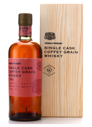 Nikka Coffey Grain 1995 Single Cask #112051 LMDW 60th Anniversary Single Grain Whisky at CaskCartel.com