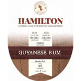 Hamilton Demerara 2012 #15217 at CaskCartel.com