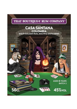 That Boutique y Rum Company Colombia Casa Santana 6 Year Old Batch #4 for Premium Spirits | 500ML at CaskCartel.com