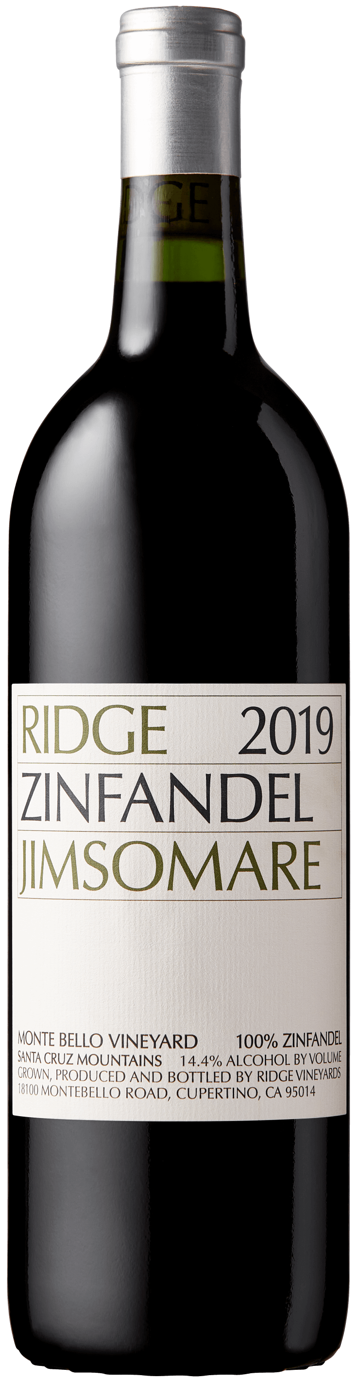 2019 | Ridge Vineyards | Jimsomare Vineyard Zinfandel at CaskCartel.com