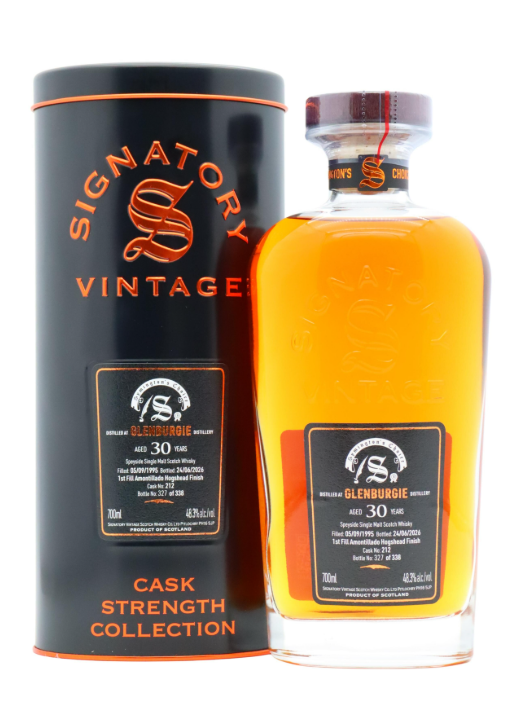 Glenburgie Signatory Vintage Symington's Choice Single Cask #212 30 Year Old · 1995 Vintage Whisky | 700ML at CaskCartel.com