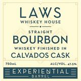 Laws Experiential Laws Experiential Barrel Finished in Calvados Cask Straight Bourbon Whiskey at CaskCartel.com