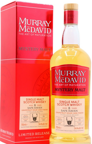 Undisclosed Safe Haven Murray McDavid Mystery Malt UK Exclusive Release 2014 8 Year Old Whisky | 700ML at CaskCartel.com