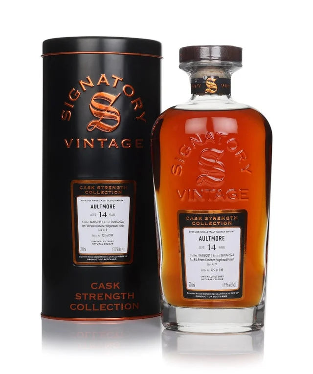 Aultmore 14 Year Old 2011 Cask #9 - Cask Strength Collection (Signatory) Single Malt Scotch Whisky | 700ML at CaskCartel.com