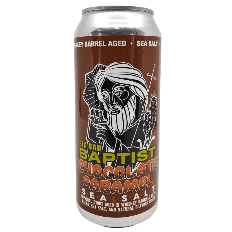 Epic Brewing Big Bad Baptist Chocolate Caramel Sea Salt Imperial Stout Beer | (4)*473ML at CaskCartel.com