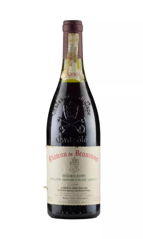 1988 | Chateau de Beaucastel | Chateauneuf du Pape at CaskCartel.com