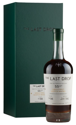 The Last Drop 55 Year Old Tomintoul 1968 Single Malt Scotch Whisky | 700ML at CaskCartel.com