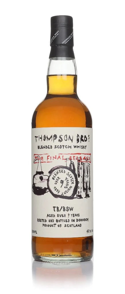 Thompson Bros. 9 Year Old - The Final Release Blended Scotch Whisky | 700ML at CaskCartel.com