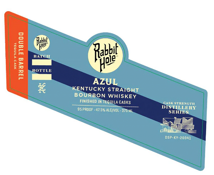 Rabbit Hole Distillery Series Azul Finished in Tequila Casks Kentucky Straight Bourbon Whiskey