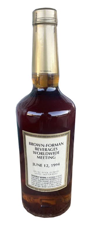 Old Forester Brown Forman Beverages Worldwide Meeting 6/12/94 Bourbon Whiskey