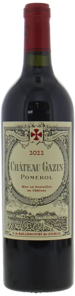 2022 | Chateau Gazin | Pomerol at CaskCartel.com