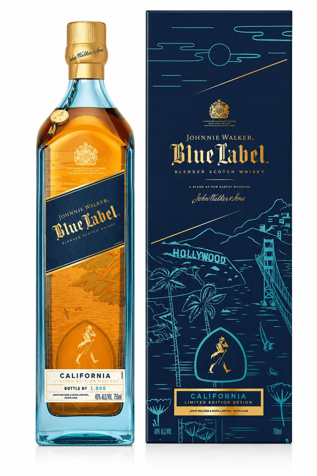 Johnnie Walker Blue Label California Limited Edition Design 2026 Blended Scotch Whisky at CaskCartel.com