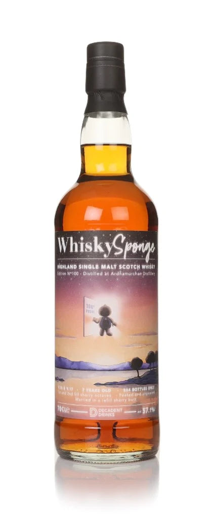 Ardnamurchan 7 Year Old V.16 & V.17 Sponge Edition No.100 Single Malt Scotch Whisky | 700ML at CaskCartel.com