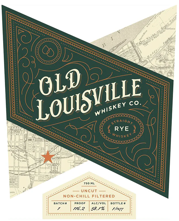 Old Louisville Whiskey Co. Straight Rye Whiskey