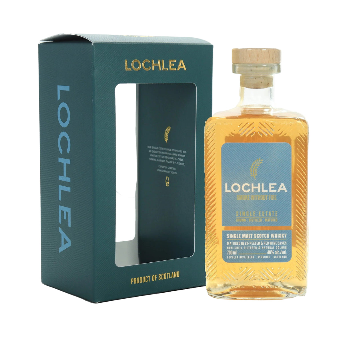 Lochlea | Smoke Without Fire | Single Malt Scotch Whisky | 2025 Release | 700ML at CaskCartel.com