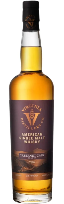 Virginia Distillery Company Cabernet Cask Finished American Single Malt Whisky | 700ML at CaskCartel.com
