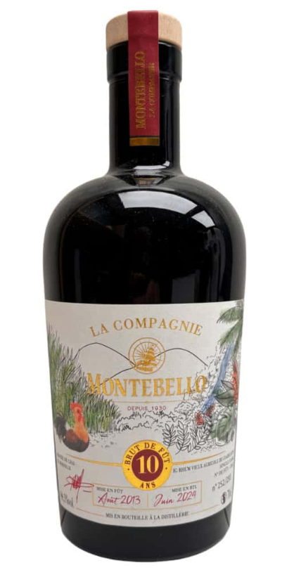 Montebello La Compagnie 10 Year Old Brut De Fut - Edition Rouge Fut #1362 | 700ML at CaskCartel.com