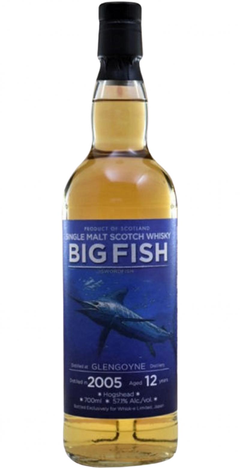 Glengoyne 2005 (Whisk-e Ltd.) Big Fish 12 Year Old 2019 Release Single Malt Scotch Whisky | 700ML at CaskCartel.com