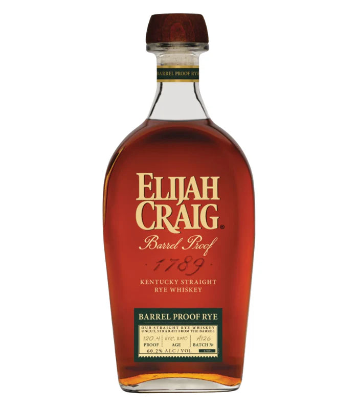 Elijah Craig Barrel Proof Batch #A126 Kentucky Straight Rye Whiskey at CaskCartel.com