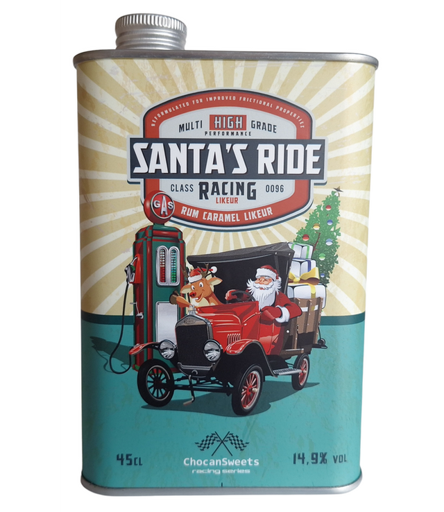 Blik Santa's Ride Rum Caramel Liqueur | 450ML at CaskCartel.com