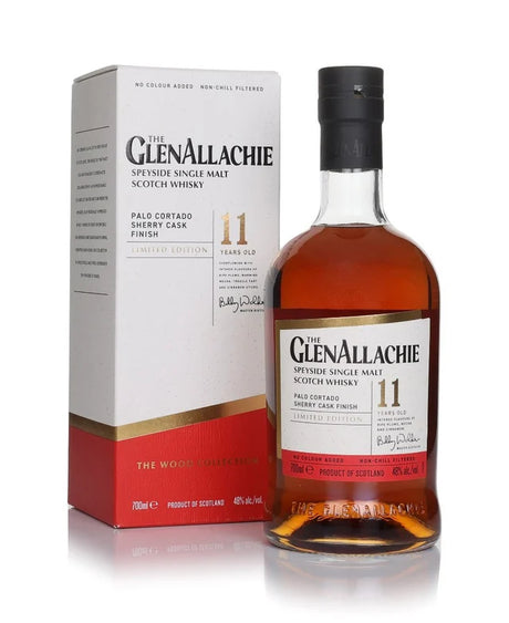 GlenAllachie 11 Year Old Palo Cortado Sherry Cask Finish - The Wood Collection Single Malt Scotch Whisky | 700ML at CaskCartel.com