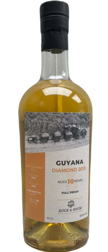 Rock & Rhum Diamond Port-Mourant 2013-2023 Cask Strength | 700ML at CaskCartel.com