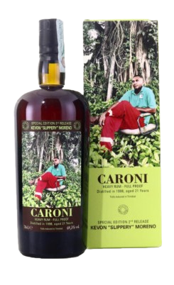 Caroni Employees Special Edition 2nd Release Kevon Slippery Moreno 1998 21 Year Old Heavy Rum | 700ML at CaskCartel.com