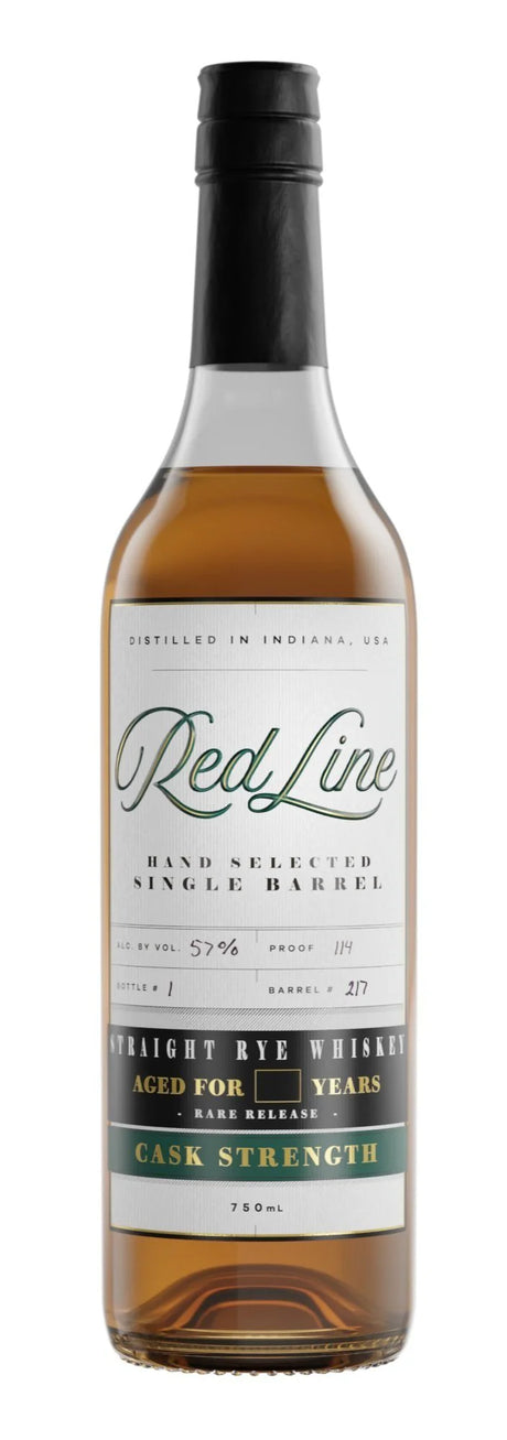 Red Line 10 Year Old Single Barrel Cask Strength Straight Rye Whiskey at CaskCartel.com