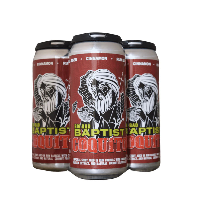 Epic Brewing Big Bad Baptist Coquito Imperial Stout Beer | (4)*473ML at CaskCartel.com