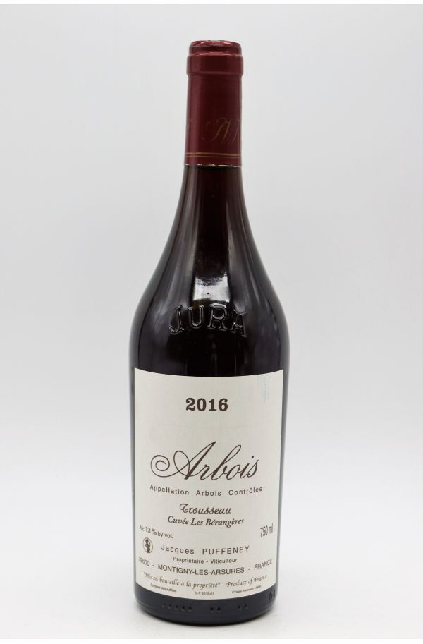 2016 | Jacques Puffeney | Arbois Trousseau Les Berangeres at CaskCartel.com