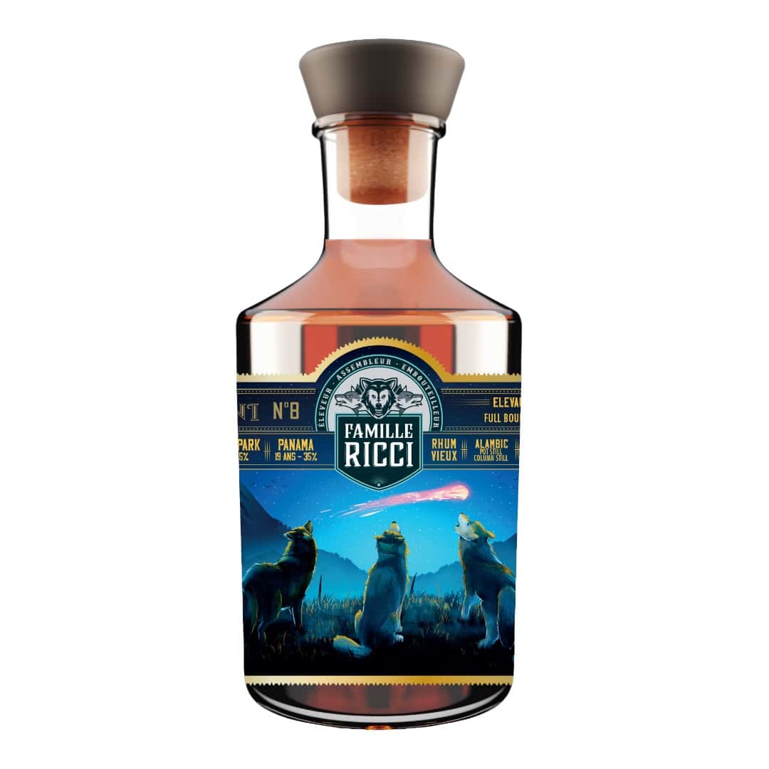 Famille Ricci Ovni 8 Worthy Park Panama | 500ML at CaskCartel.com