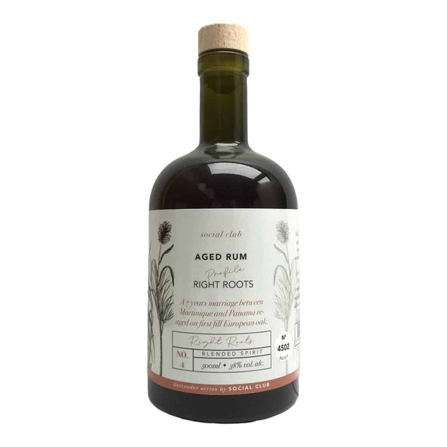 Social Club Aged Rum Right Roots | 500ML at CaskCartel.com