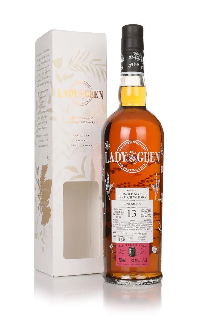 Longmorn 13 Year Old 2011 Cask #1721 Lady Of The Glen Single Malt Scotch Whisky | 700ML at CaskCartel.com