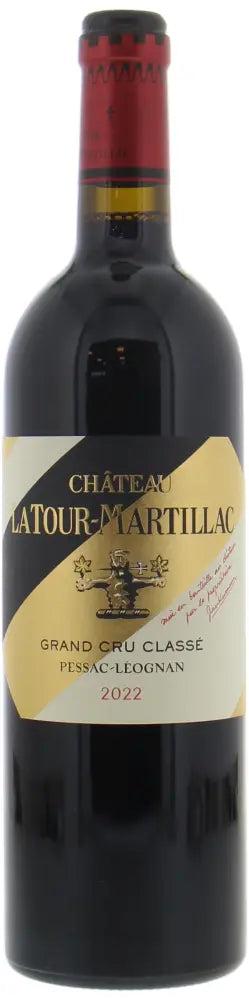 2022 | Château Latour-Martillac | Pessac-Leognan at CaskCartel.com