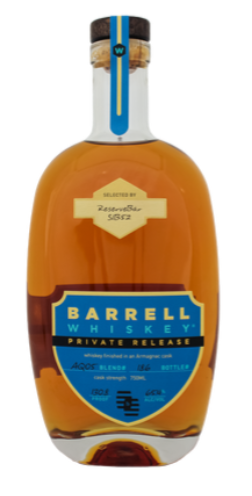 Barrell Craft Spirits Private Release Armagnac Finish #S1B52 Bourbon Whiskey at CaskCartel.com
