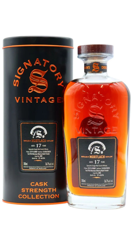 Mortlach Signatory Vintage Symington's Choice - Single Cask #203 Single Malt Scotch Whisky | 700ML at CaskCartel.com