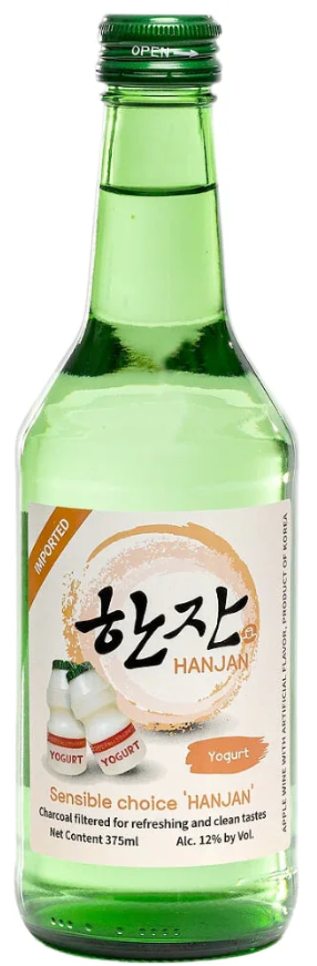 HanJan Yogurt Soju | 375ML at CaskCartel.com