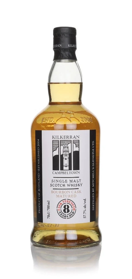 Kilkerran 8 Year Old Cask Strength - Bourbon Cask Matured (57.7%) Single Malt Scotch Whisky | 700ML at CaskCartel.com