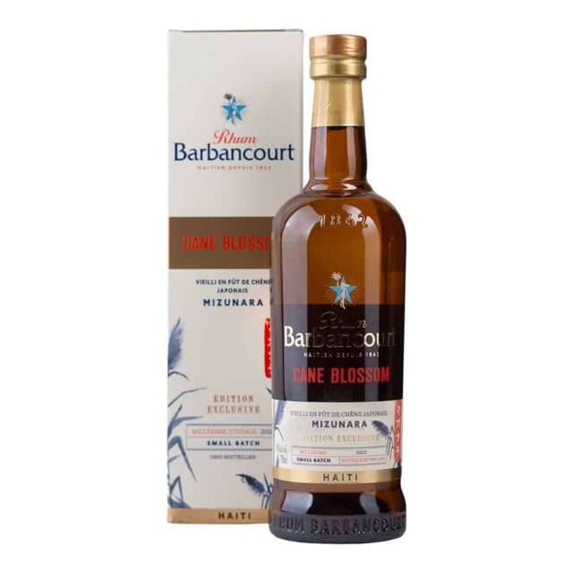 Barbancourt Cane Blossom Mizunara Cask Finish Rum | 700ML at CaskCartel.com