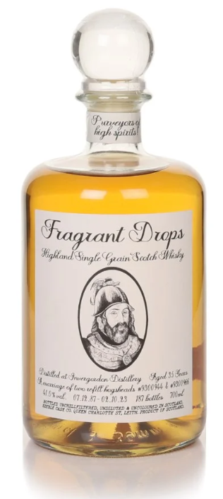 Invergordon 35 Year Old 1987 Hogsheads Marriage (casks 9300944 & 9300966) - Fragrant Drops (Keeble Cask Company) Single Grain Scotch Whisky | 700ML