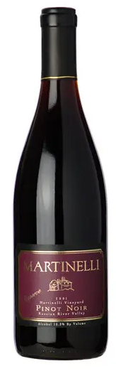 2001 | Martinelli | Reserve Pinot Noir at CaskCartel.com