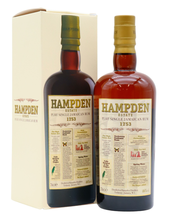 Hampden Estate 1753 Pure Single Jamaican Rum | 700ML at CaskCartel.com