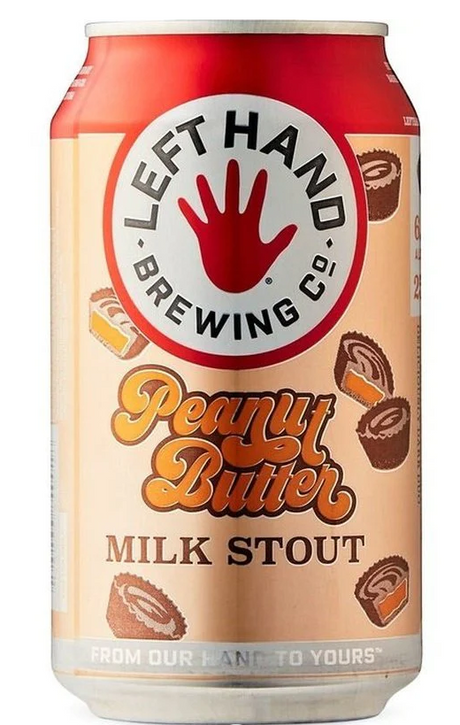 Left Hand Brewing Peanut Butter Milk Stout Beer | (6)*355ML at CaskCartel.com