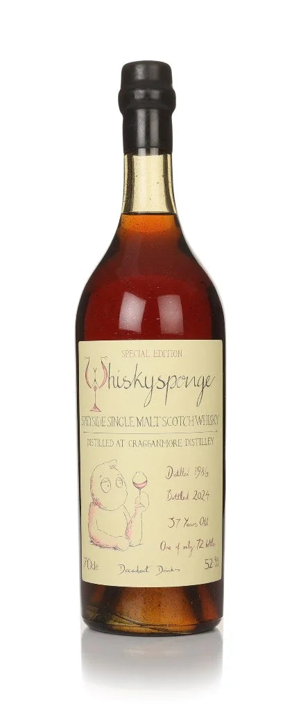 Cragganmore 37 Year Old 1986 Sponge Special Edition Single Malt Scotch Whisky | 700ML at CaskCartel.com